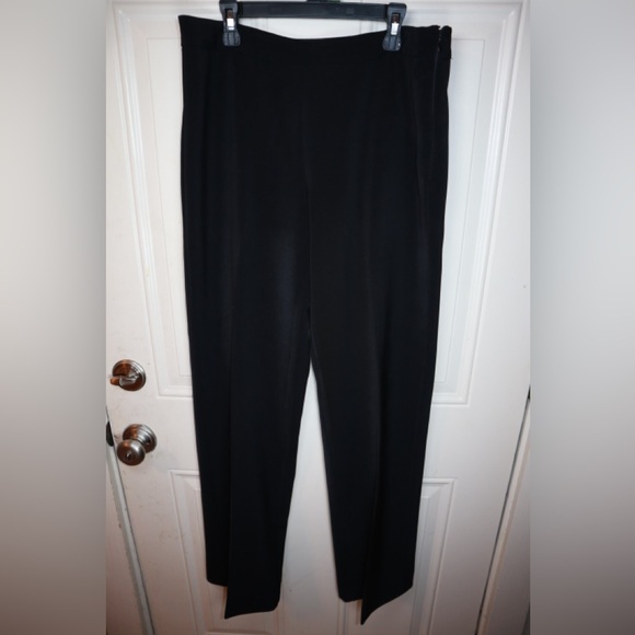 WHITE HOUSE BLACK MARKET black dress slacks SIZE 8R - Picture 3 of 3